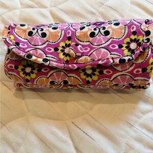 Floral Pink cosmetic case